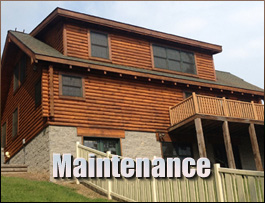  Jackson, North Carolina Log Home Maintenance